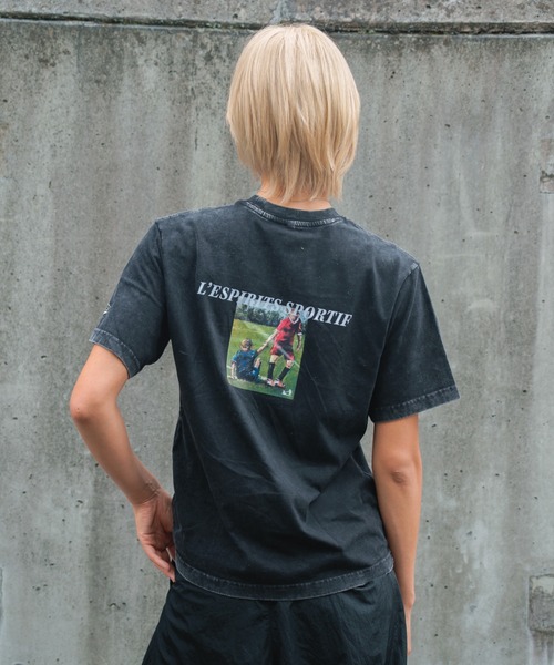 TENEZ（テネス）の「[超限定] Vintage Washed Cotton Tee "Sportsmanship" Backprint（Tシャツ/カットソー・メンズ・ブラック・LARGE/MEDIUM/SMALL/XX-LARGE/X-LARGE）」の11枚目の写真