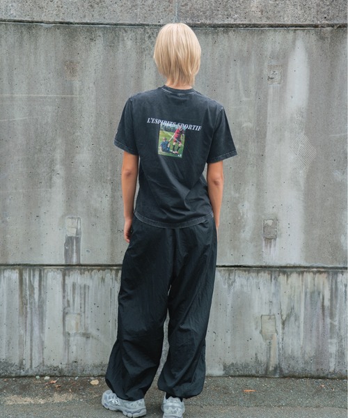 TENEZ（テネス）の「[超限定] Vintage Washed Cotton Tee "Sportsmanship" Backprint（Tシャツ/カットソー・メンズ・ブラック・LARGE/MEDIUM/SMALL/XX-LARGE/X-LARGE）」の15枚目の写真