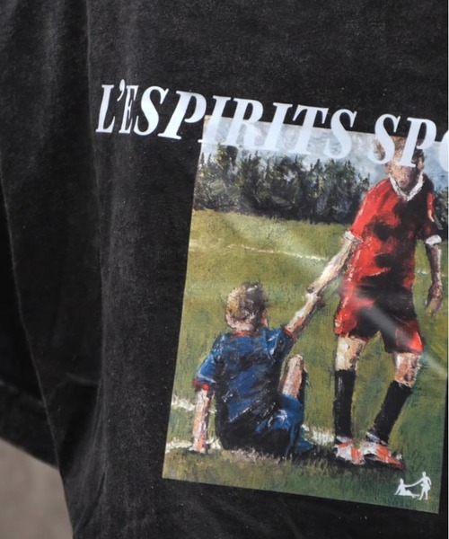 TENEZ（テネス）の「[超限定] Vintage Washed Cotton Tee "Sportsmanship" Backprint（Tシャツ/カットソー・メンズ・ブラック・LARGE/MEDIUM/SMALL/XX-LARGE/X-LARGE）」の12枚目の写真