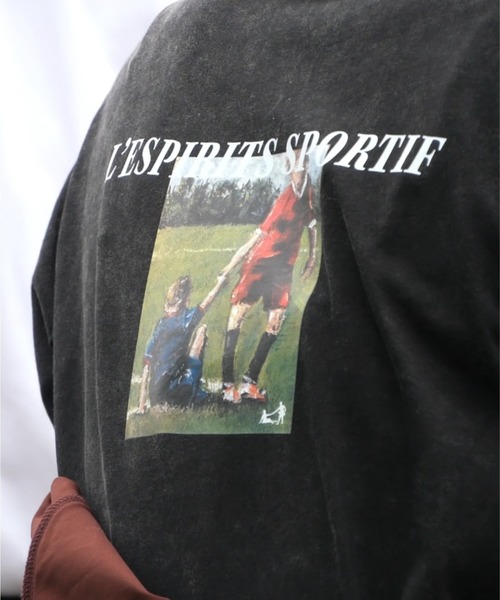 TENEZ（テネス）の「[超限定] Vintage Washed Cotton Tee "Sportsmanship" Backprint（Tシャツ/カットソー・メンズ・ブラック・LARGE/MEDIUM/SMALL/XX-LARGE/X-LARGE）」の13枚目の写真