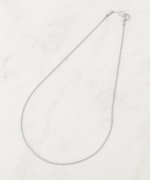 SHOO・LA・RUE（シューラルー）の「【ステンレス】マンテル・フックネックレス（ネックレス・レディース・シルバー系/シルバー系1/シルバー系2/シルバー系3・00）」の2枚目の写真