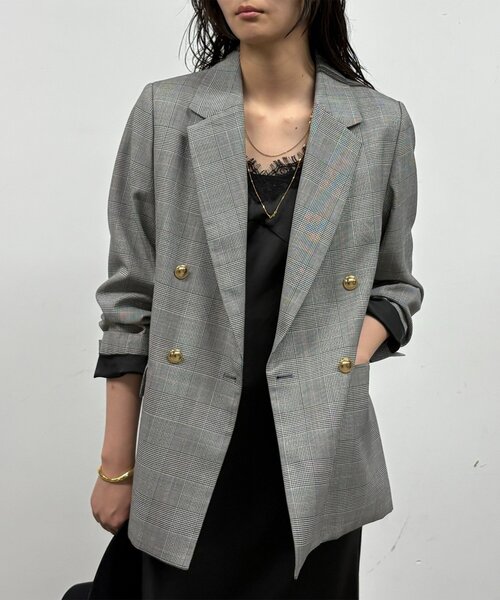 LOUNGEDRESS(ラウンジドレス)の「テーラードジャケット 秋服(テーラードジャケット・レディース・ネイビー/ベージュ/ブラック・FREE)」の7枚目の写真