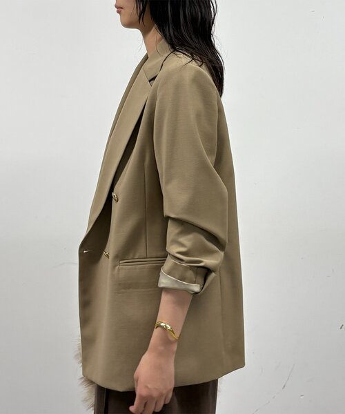 LOUNGEDRESS(ラウンジドレス)の「テーラードジャケット 秋服(テーラードジャケット・レディース・ネイビー/ベージュ/ブラック・FREE)」の17枚目の写真