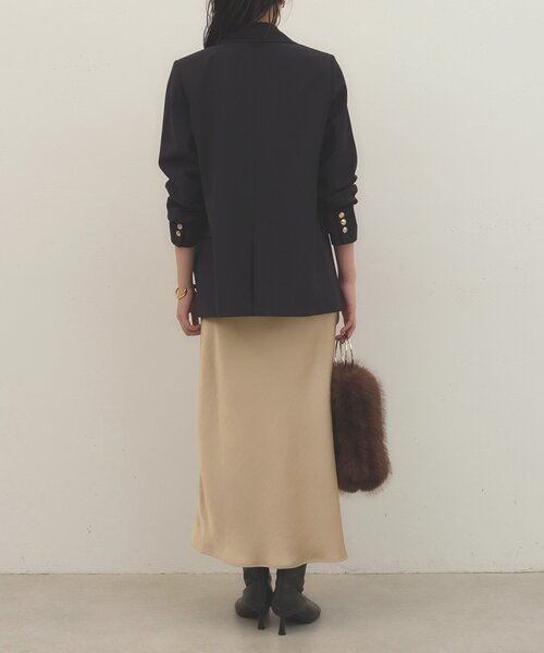 LOUNGEDRESS(ラウンジドレス)の「テーラードジャケット 秋服(テーラードジャケット・レディース・ネイビー/ベージュ/ブラック・FREE)」の5枚目の写真