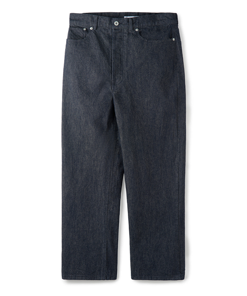 PARTIMENTO(パルティメント)の「ローストレートデニムパンツネイビー(デニムパンツ・メンズ・その他・MEDIUM/LARGE/X-LARGE)」の1枚目の写真