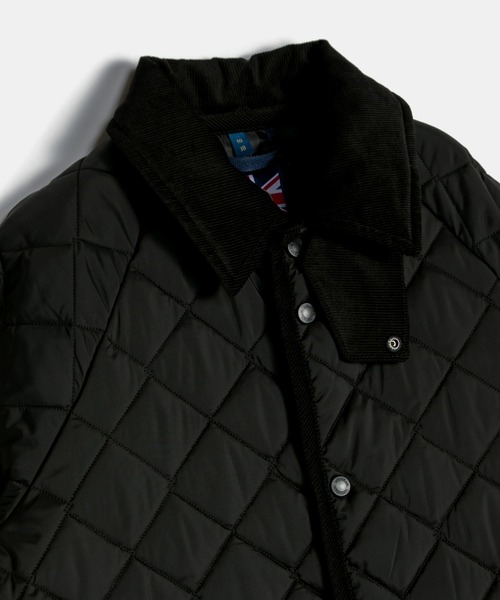 LAVENHAM(ラベンハム)の「Chantry Womens / チャントリー ウィメンズ(ステンカラーコート・レディース・ダークブラック/ブラック・6/8/10/12/14)」の11枚目の写真