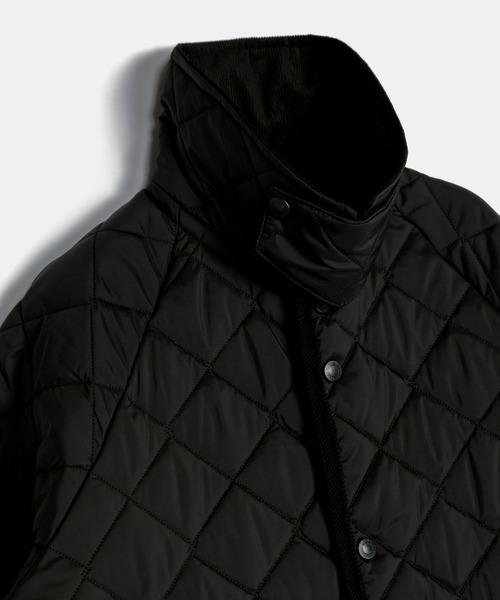 LAVENHAM(ラベンハム)の「Chantry Womens / チャントリー ウィメンズ(ステンカラーコート・レディース・ダークブラック/ブラック・6/8/10/12/14)」の12枚目の写真