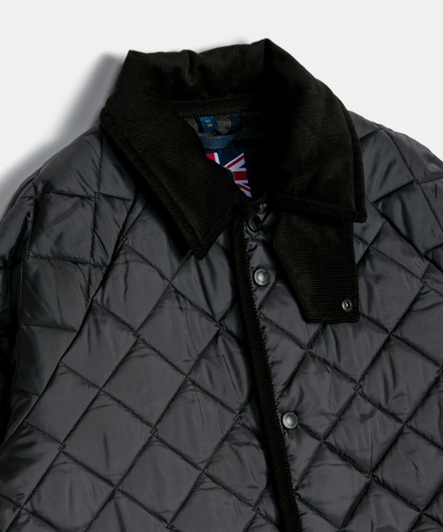 LAVENHAM(ラベンハム)の「Chantry Womens / チャントリー ウィメンズ(ステンカラーコート・レディース・ダークブラック/ブラック・6/8/10/12/14)」の5枚目の写真