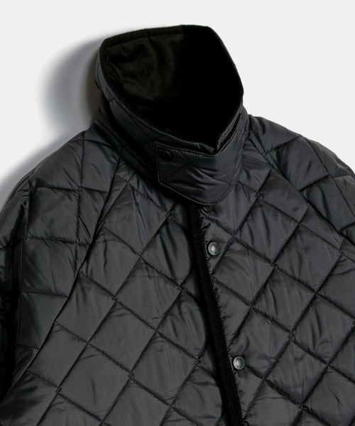 LAVENHAM(ラベンハム)の「Chantry Womens / チャントリー ウィメンズ(ステンカラーコート・レディース・ダークブラック/ブラック・6/8/10/12/14)」の6枚目の写真