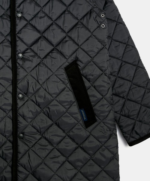 LAVENHAM(ラベンハム)の「Chantry Womens / チャントリー ウィメンズ(ステンカラーコート・レディース・ダークブラック/ブラック・6/8/10/12/14)」の7枚目の写真