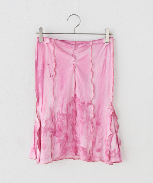 JOURNAL STANDARD（ジャーナルスタンダード）の「【ANAE/アナエ】MIDI SKIRT（スカート・レディース・チャコールグレー/ブラウン/ピンク・MEDIUM）」の3枚目の写真