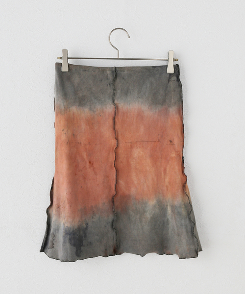 JOURNAL STANDARD（ジャーナルスタンダード）の「【ANAE/アナエ】MIDI SKIRT（スカート・レディース・チャコールグレー/ブラウン/ピンク・MEDIUM）」の4枚目の写真