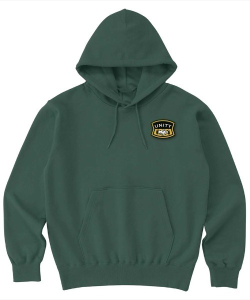 Ol' Basics(オールベーシックス)の「Ol' Basics(オール・ベーシックス) プルパーカー スウェット シェイクハンド プリント ワンポイント 10.0オンス 裏毛 メンズ ユニセックス アメカジ(パーカー・メンズ・ヘザーグレー/レッド/ネイビー/グレイッシュブルー/アッシュ/ホワイト/ブラック/グリーン系・S/M/L/XL)」の5枚目の写真