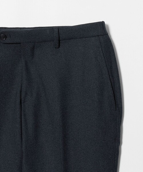 A DAY IN THE LIFE UNITED ARROWS(アデイインザライフユナイテッドアローズ)の「メランジ ホップサック ノープリーツ スラックス-セットアップ対応・ウォッシャブル-<A DAY IN THE LIFE>(スラックス・メンズ・ネイビー/ダークグレー・M/XL/S/L)」の11枚目の写真