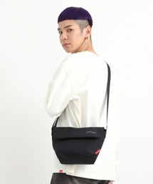 NYLON MESSENGER BAG (XS) BP W/DIV MGNT NYLON TUSSAH QUILL