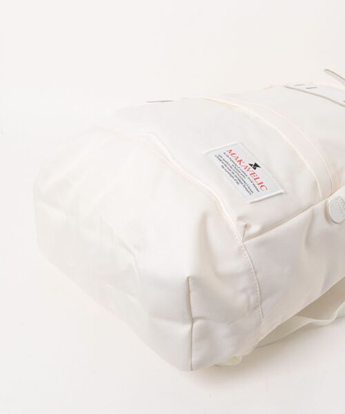 MAKAVELIC（マキャベリック）の「【RES】【MAKAVELIC】【STANDARD DAYPACK】（バックパック/リュック・メンズ・ホワイト・FREE）」の4枚目の写真