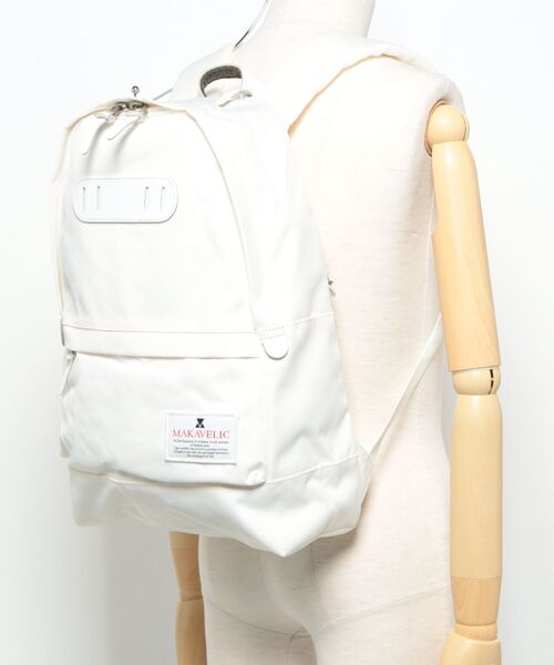 MAKAVELIC（マキャベリック）の「【RES】【MAKAVELIC】【STANDARD DAYPACK】（バックパック/リュック・メンズ・ホワイト・FREE）」の2枚目の写真