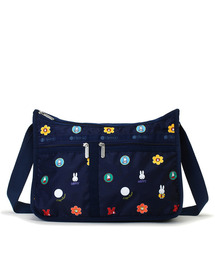 【LeSportsac×Miffy】DELUXE EVERYDAY BAG ミッフィーネイビーポルカドット