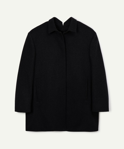leinwande(ラインヴァンド)の「Over Shirt Jacket / オーバーシャツジャケット(その他アウター・レディース・GRAY/Black・ONE SIZE)」の6枚目の写真