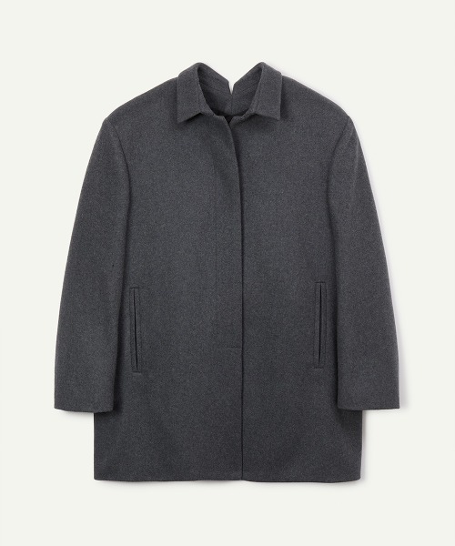 leinwande(ラインヴァンド)の「Over Shirt Jacket / オーバーシャツジャケット(その他アウター・レディース・GRAY/Black・ONE SIZE)」の8枚目の写真