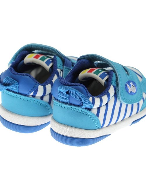 baby ampersand(ベビーアンパサンド)の「IFMEファーストシューズ(イフミー)(スニーカー・キッズ・レッド/ブルー・12/12.5/13)」の11枚目の写真