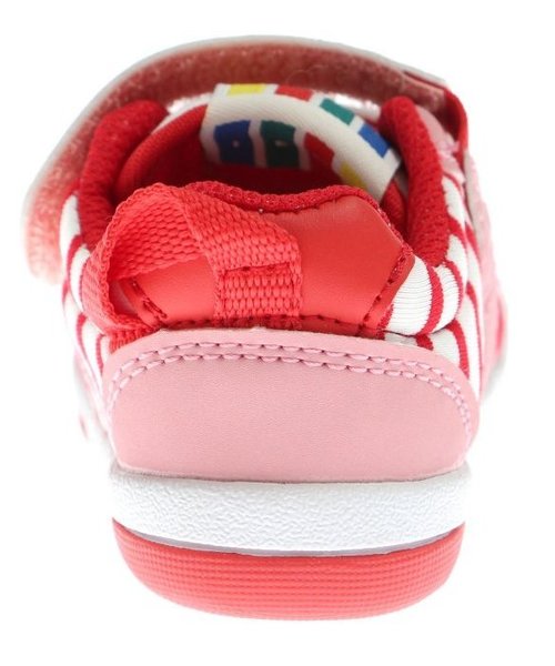 baby ampersand(ベビーアンパサンド)の「IFMEファーストシューズ(イフミー)(スニーカー・キッズ・レッド/ブルー・12/12.5/13)」の8枚目の写真