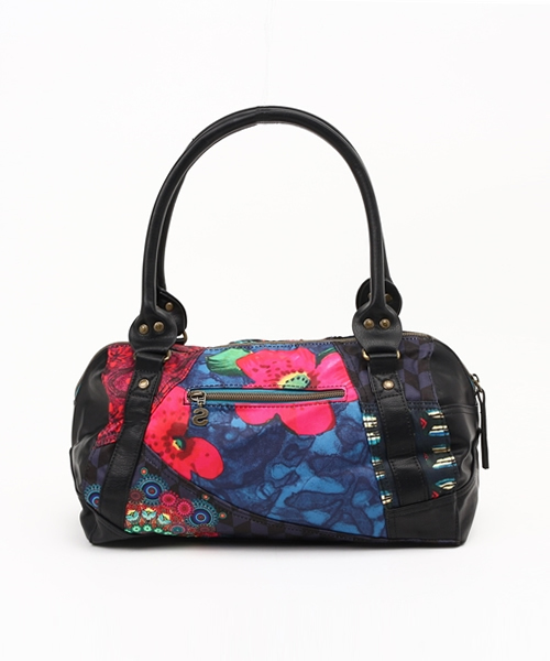Desigual（デシグアル）の「[Desigual/デシグアル]ボウリングバッグ（ショルダーバッグ・レディース・ブルー・ONE SIZE）」の3枚目の写真