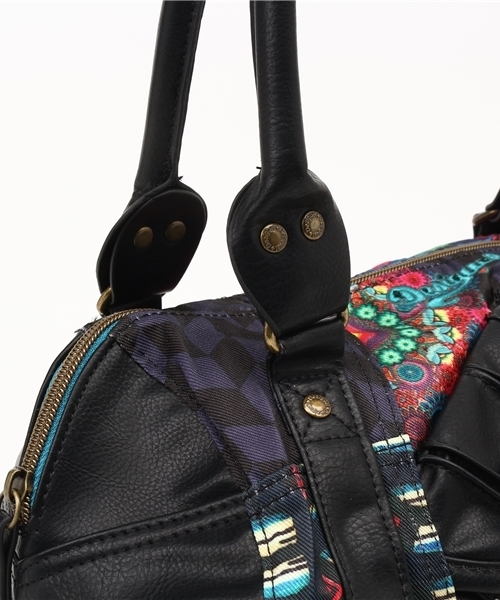 Desigual（デシグアル）の「[Desigual/デシグアル]ボウリングバッグ（ショルダーバッグ・レディース・ブルー・ONE SIZE）」の5枚目の写真