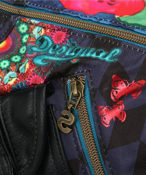 Desigual（デシグアル）の「[Desigual/デシグアル]ボウリングバッグ（ショルダーバッグ・レディース・ブルー・ONE SIZE）」の12枚目の写真