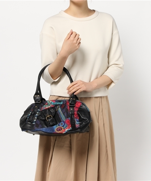 Desigual（デシグアル）の「[Desigual/デシグアル]ボウリングバッグ（ショルダーバッグ・レディース・ブルー・ONE SIZE）」の6枚目の写真