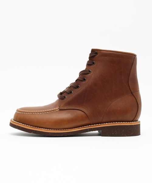 style counsel(スタイルカウンセル)の「【PISTOLERO】ピストレロ #6 モックレースアップブーツ #6 Moc Lace Up(ブーツ・メンズ・ブラック/ブラウン/ダークブラウン・4inch/7.5inch/7inch/10inch/3inch/8inch/8.5inch/9inch/9.5inch)」の10枚目の写真
