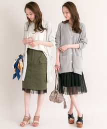 URBAN RESEARCH | UR ミリタリーチュールセットスカート(スカート)