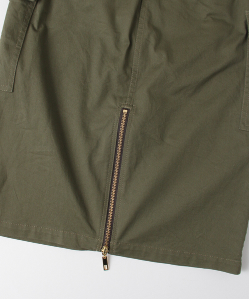 URBAN RESEARCH（アーバンリサーチ）の「UR ミリタリーチュールセットスカート（スカート・レディース・ベージュ/カーキ・38/36）」の6枚目の写真