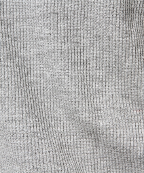 NANO universe（ナノユニバース）の「ワッフルTEE L/S（Tシャツ/カットソー・メンズ・ネイビー/ホワイト/グレー/ブラック・MEDIUM/SMALL/LARGE/X-LARGE）」の10枚目の写真