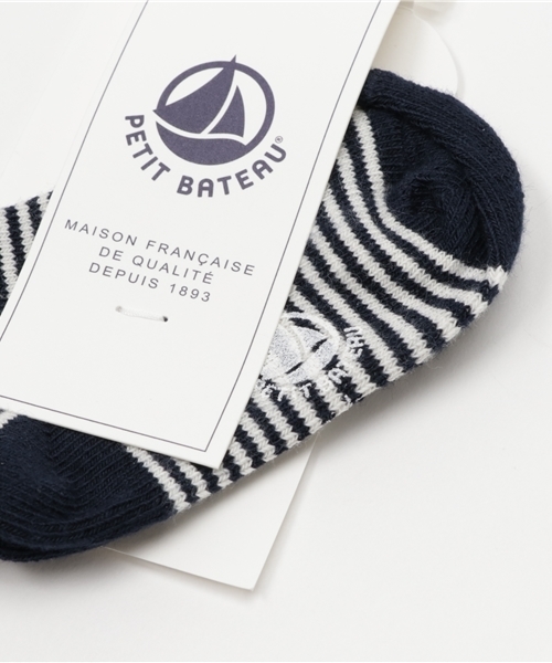 PETIT BATEAU（プチバトー）の「ミラレソックス（ソックス/靴下・キッズ・ダークネイビー・6MONTH/12MONTH/2YEAR/3MONTH）」の3枚目の写真