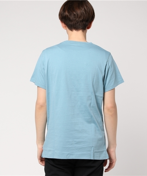 FJALL RAVEN （フェールラーベン）の「Trekking Equipment T-Shirt (FJALLRAVEN/フェールラーベン)（Tシャツ/カットソー・メンズ・グレー/ブルー/スミクロ/マスタード/グリーン/ダークネイビー・L/M/XL）」の8枚目の写真