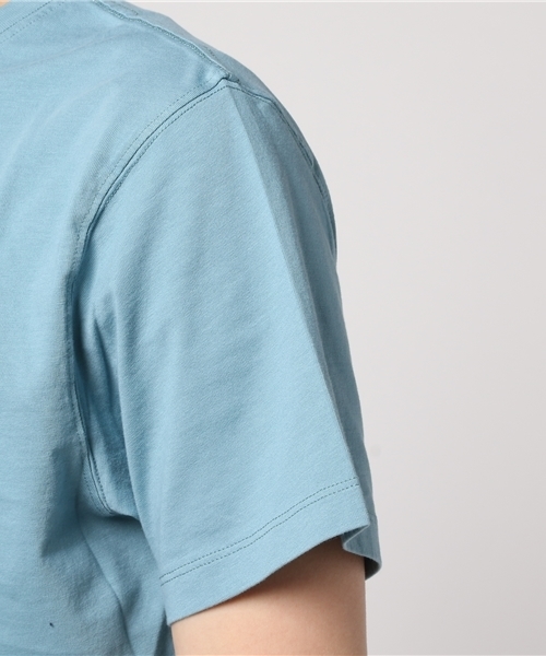 FJALL RAVEN （フェールラーベン）の「Trekking Equipment T-Shirt (FJALLRAVEN/フェールラーベン)（Tシャツ/カットソー・メンズ・グレー/ブルー/スミクロ/マスタード/グリーン/ダークネイビー・L/M/XL）」の10枚目の写真