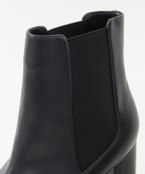 URBAN RESEARCH（アーバンリサーチ）の「UR サイドゴアショートブーツ（ブーツ・レディース・ブラック/ブラウン・37/36/38）」の7枚目の写真