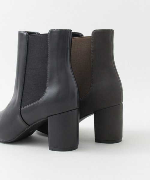 URBAN RESEARCH（アーバンリサーチ）の「UR サイドゴアショートブーツ（ブーツ・レディース・ブラック/ブラウン・37/36/38）」の8枚目の写真