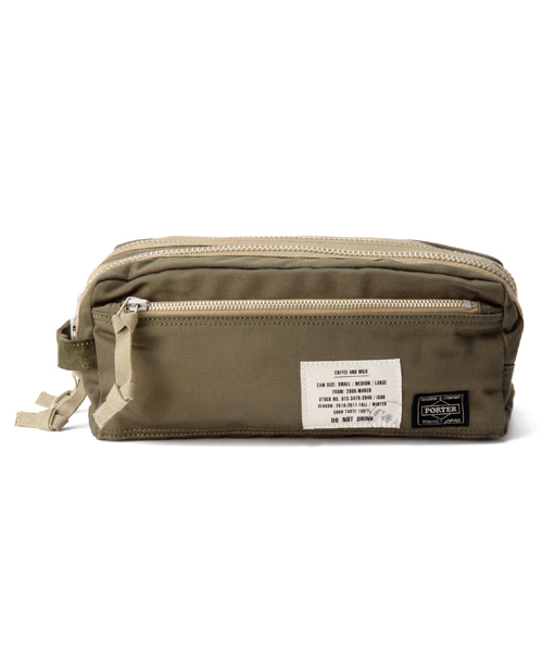 ポーター　コーヒーアンドミルク　BEAMS コラボ　マルチポーチ ポーター コーヒーアンドミルク BEAMS コラボ マルチポーチ マルチ
