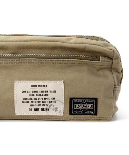 PORTER（ポーター）の「coffee and milk×PORTER / マルチポーチ
