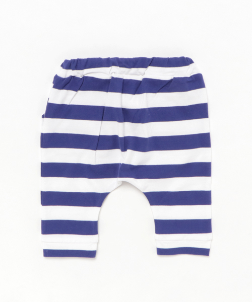 Tappet（タペット）の「[70-80]ボーダーサルエルベビーパンツ（その他パンツ・キッズ・ネイビー/イエロー/ブルー・70cm/80ｃｍ）」の4枚目の写真