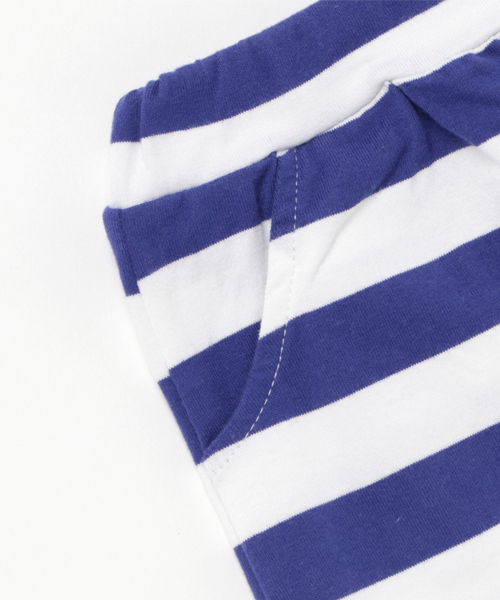 Tappet（タペット）の「[70-80]ボーダーサルエルベビーパンツ（その他パンツ・キッズ・ネイビー/イエロー/ブルー・70cm/80ｃｍ）」の5枚目の写真