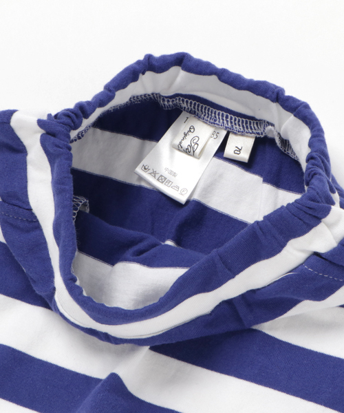 Tappet（タペット）の「[70-80]ボーダーサルエルベビーパンツ（その他パンツ・キッズ・ネイビー/イエロー/ブルー・70cm/80ｃｍ）」の7枚目の写真