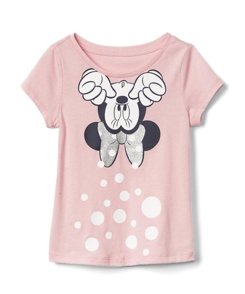 GAP（ギャップ）の「babyGap | Disney Baby エンベリッシュ グラフィックTシャツ（Tシャツ/カットソー・キッズ・ライトピンク/オフホワイト・2 YRS/3 YRS/18-24M/5 YRS/4 YRS/12-18 M）」の2枚目の写真