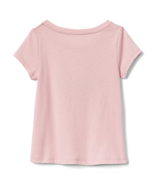 GAP（ギャップ）の「babyGap | Disney Baby エンベリッシュ グラフィックTシャツ（Tシャツ/カットソー・キッズ・ライトピンク/オフホワイト・2 YRS/3 YRS/18-24M/5 YRS/4 YRS/12-18 M）」の3枚目の写真