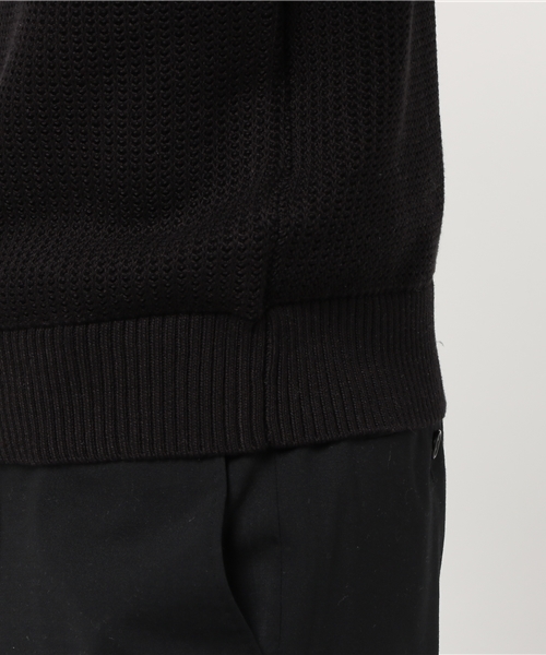 EDIFICE（エディフィス）の「◇コットンチルデン（ニット/セーター・メンズ・ブラック/アイボリー・LARGE/SMALL/MEDIUM）」の7枚目の写真