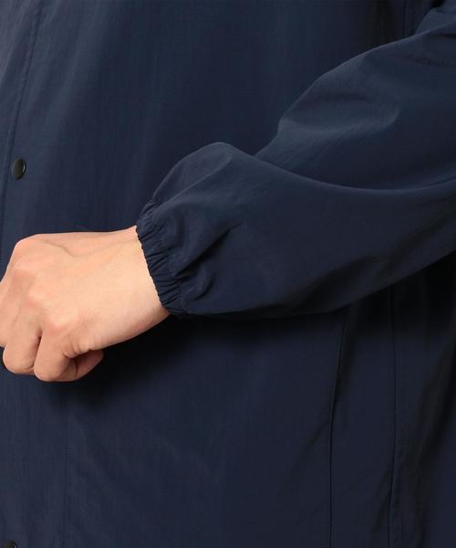 green label relaxing（グリーンレーベルリラクシング）の「SC CORDU/2WAY/RIP コーチジャケット ◆（ブルゾン・メンズ・ネイビー/ブラック・SMALL/X-LARGE/MEDIUM/LARGE）」の8枚目の写真