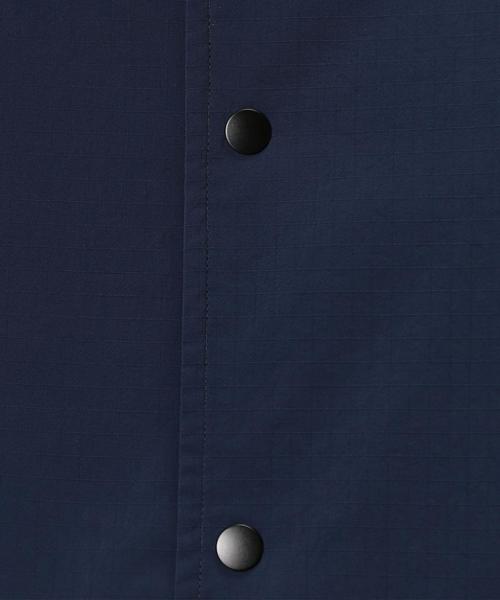 green label relaxing（グリーンレーベルリラクシング）の「SC CORDU/2WAY/RIP コーチジャケット ◆（ブルゾン・メンズ・ネイビー/ブラック・SMALL/X-LARGE/MEDIUM/LARGE）」の16枚目の写真