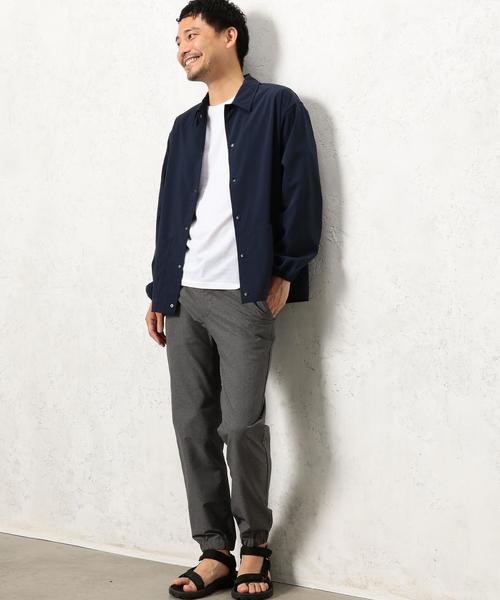 green label relaxing（グリーンレーベルリラクシング）の「SC CORDU/2WAY/RIP コーチジャケット ◆（ブルゾン・メンズ・ネイビー/ブラック・SMALL/X-LARGE/MEDIUM/LARGE）」の20枚目の写真